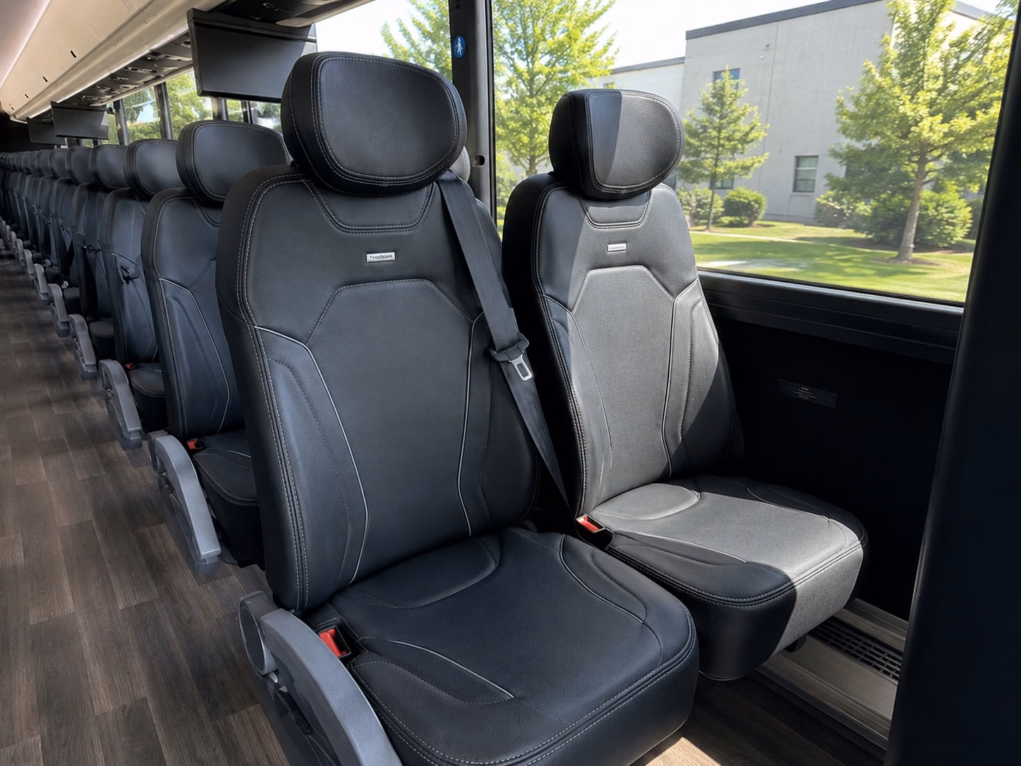 roswell charter bus rental inside