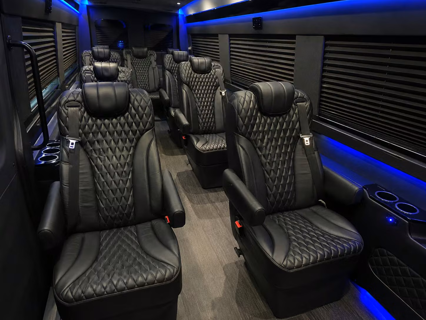 sprinter van with driver interior